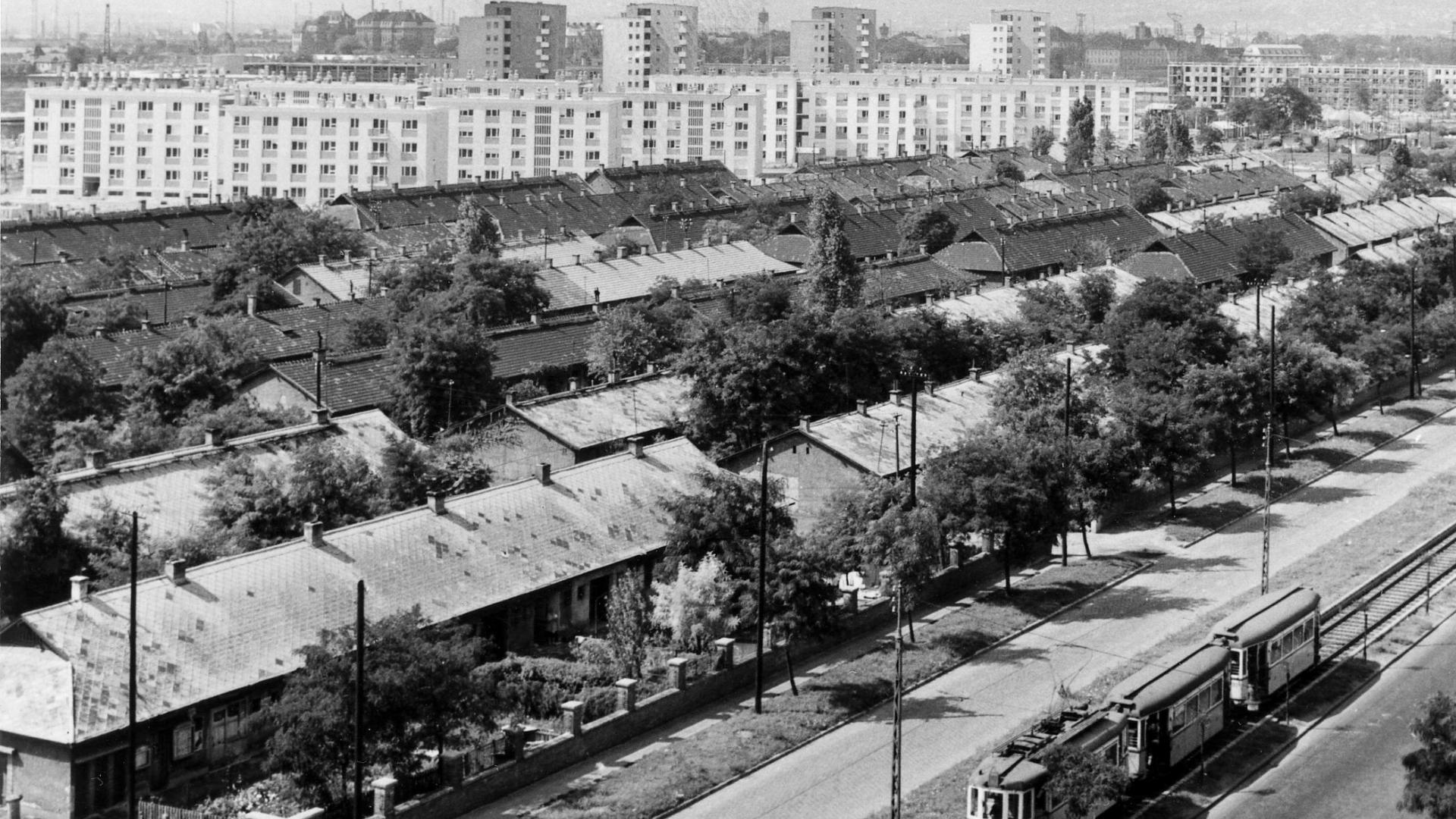 A Mária Valéria telep kislakásos része